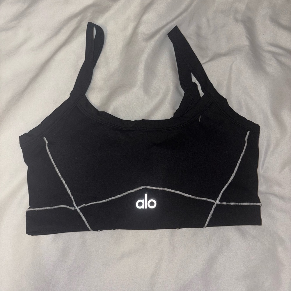 ALO Yoga Black Sports Bra